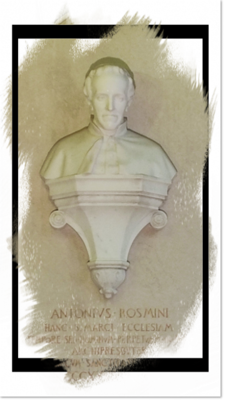 Busto di Antonio Rosmini in S. Marco - Rovereto